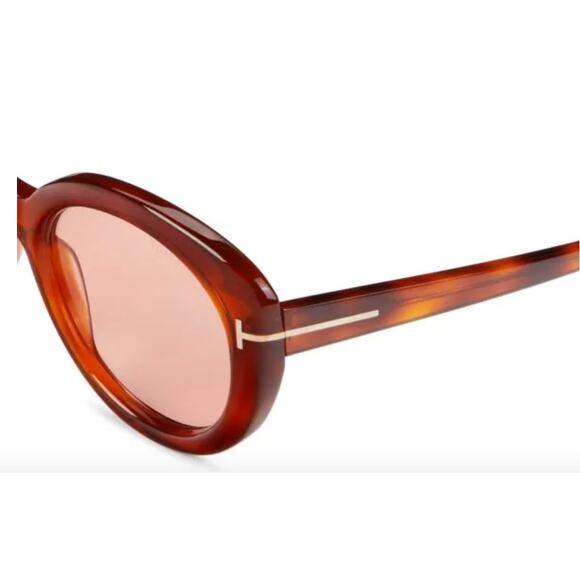 Tom Ford Lily-02 55mm Tinted Cat Eye Sunglasses - Picture 2 of 11